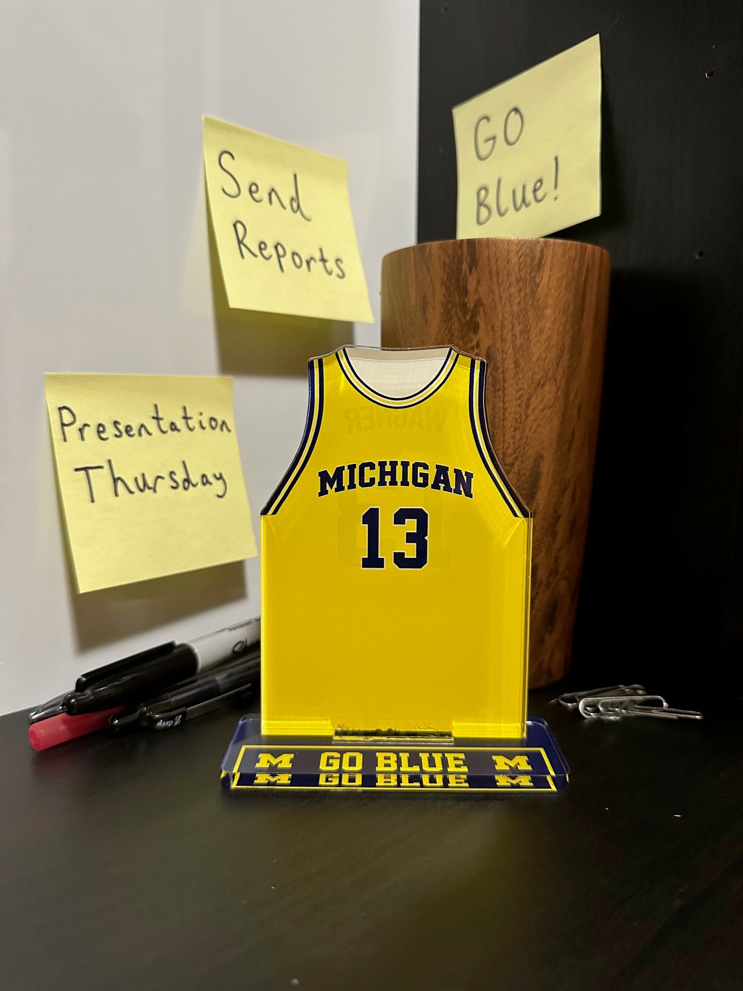 Mo Wagner Michigan Basketball Jersey