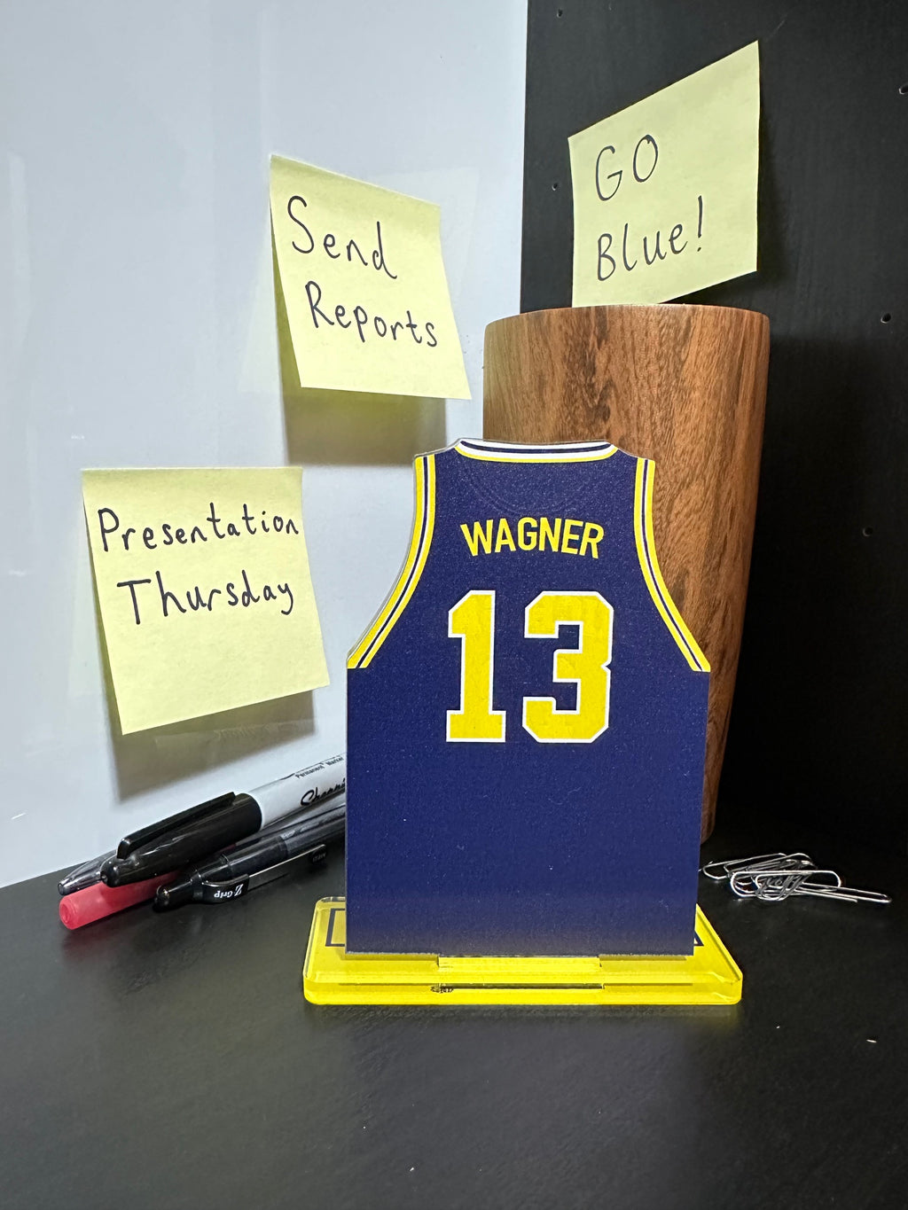 Mo Wagner Michigan Basketball Jersey