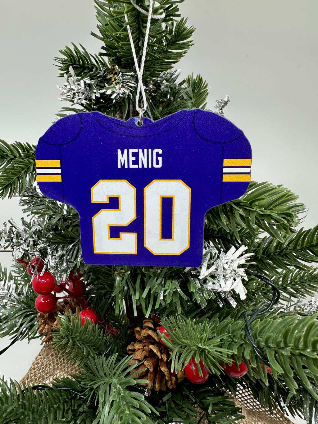 Custom Team Jersey Ornaments