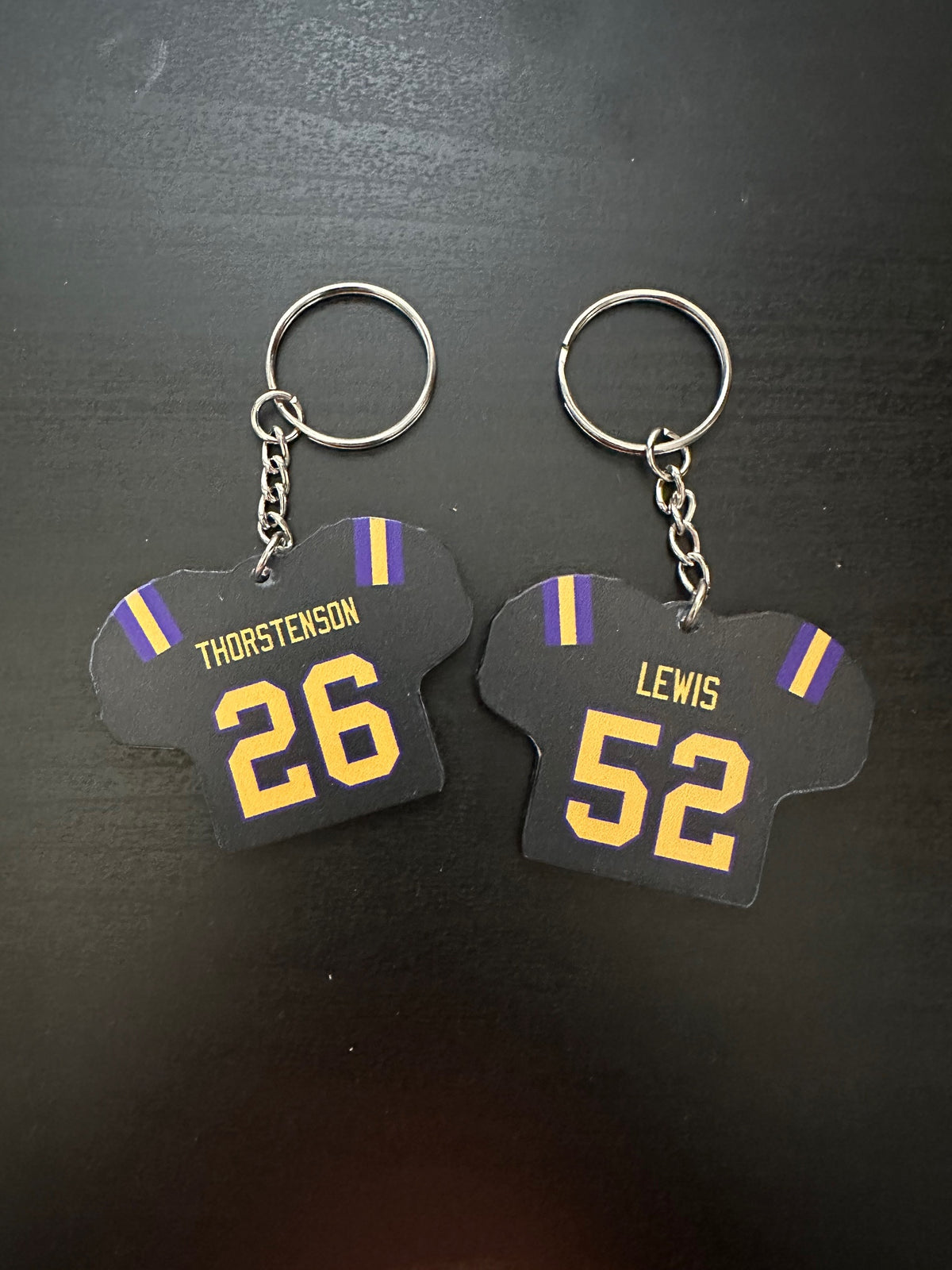 Custom Team Jersey Keychains