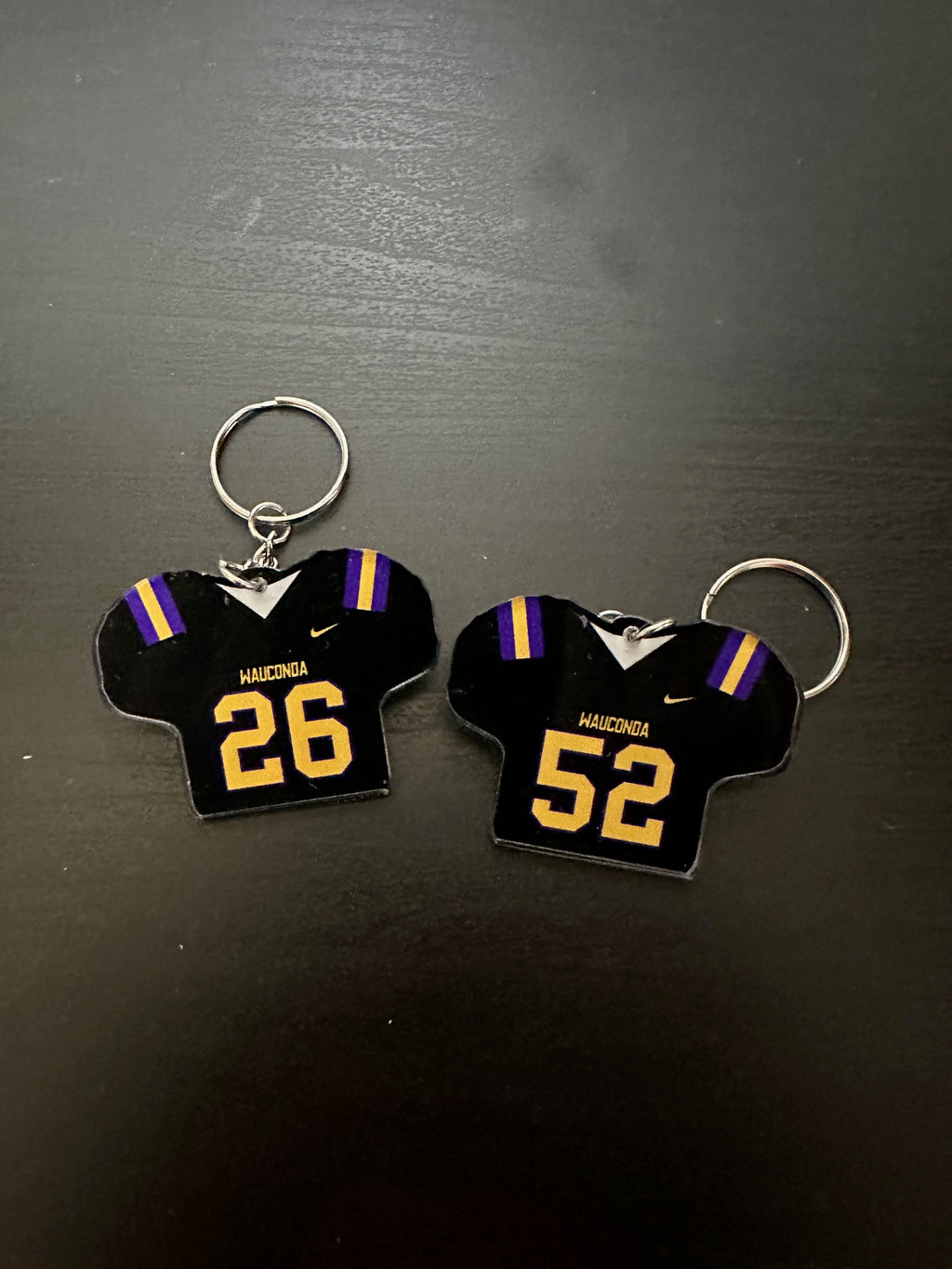 Custom Team Jersey Keychains