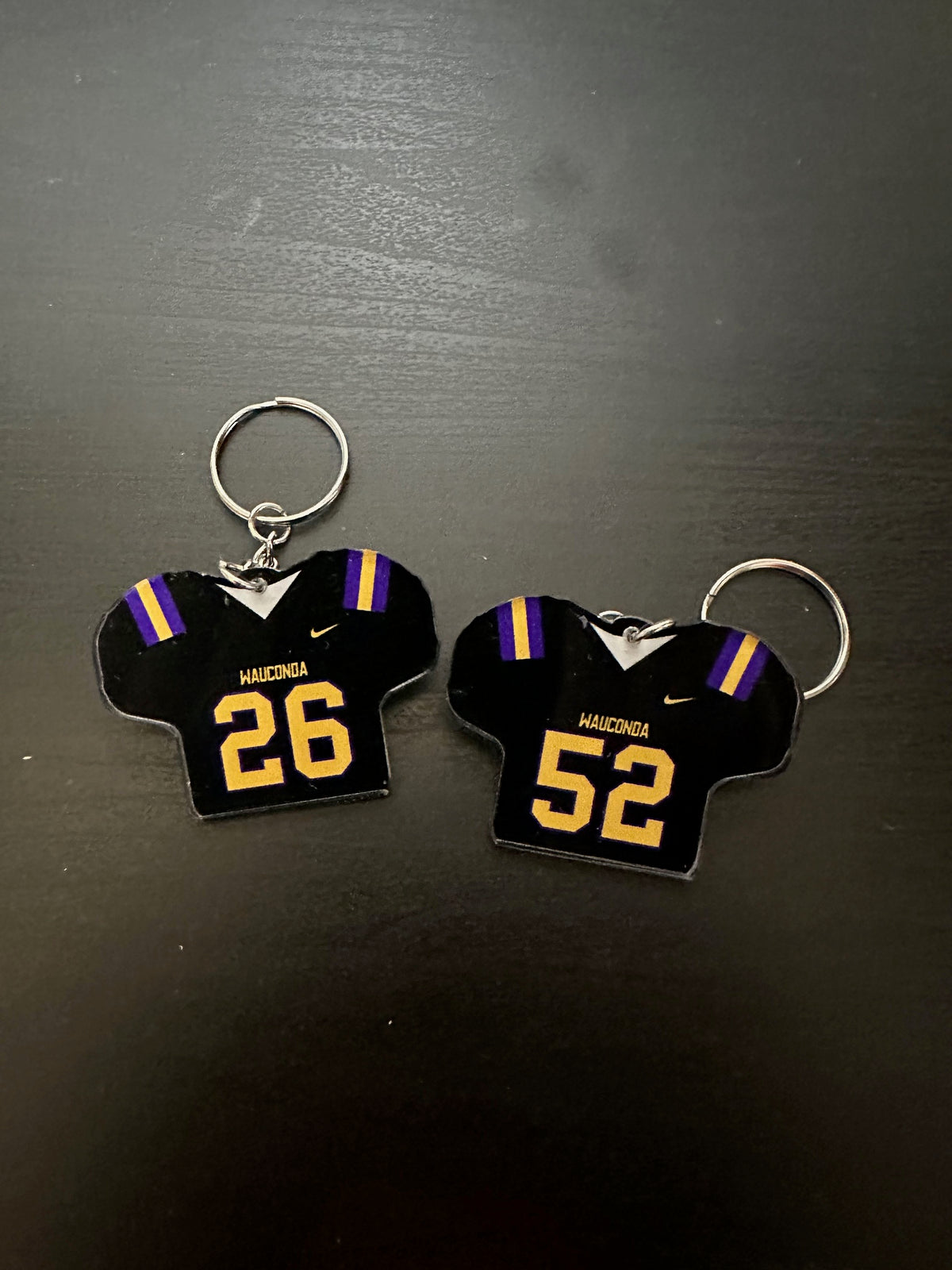 Custom Team Jersey Keychains