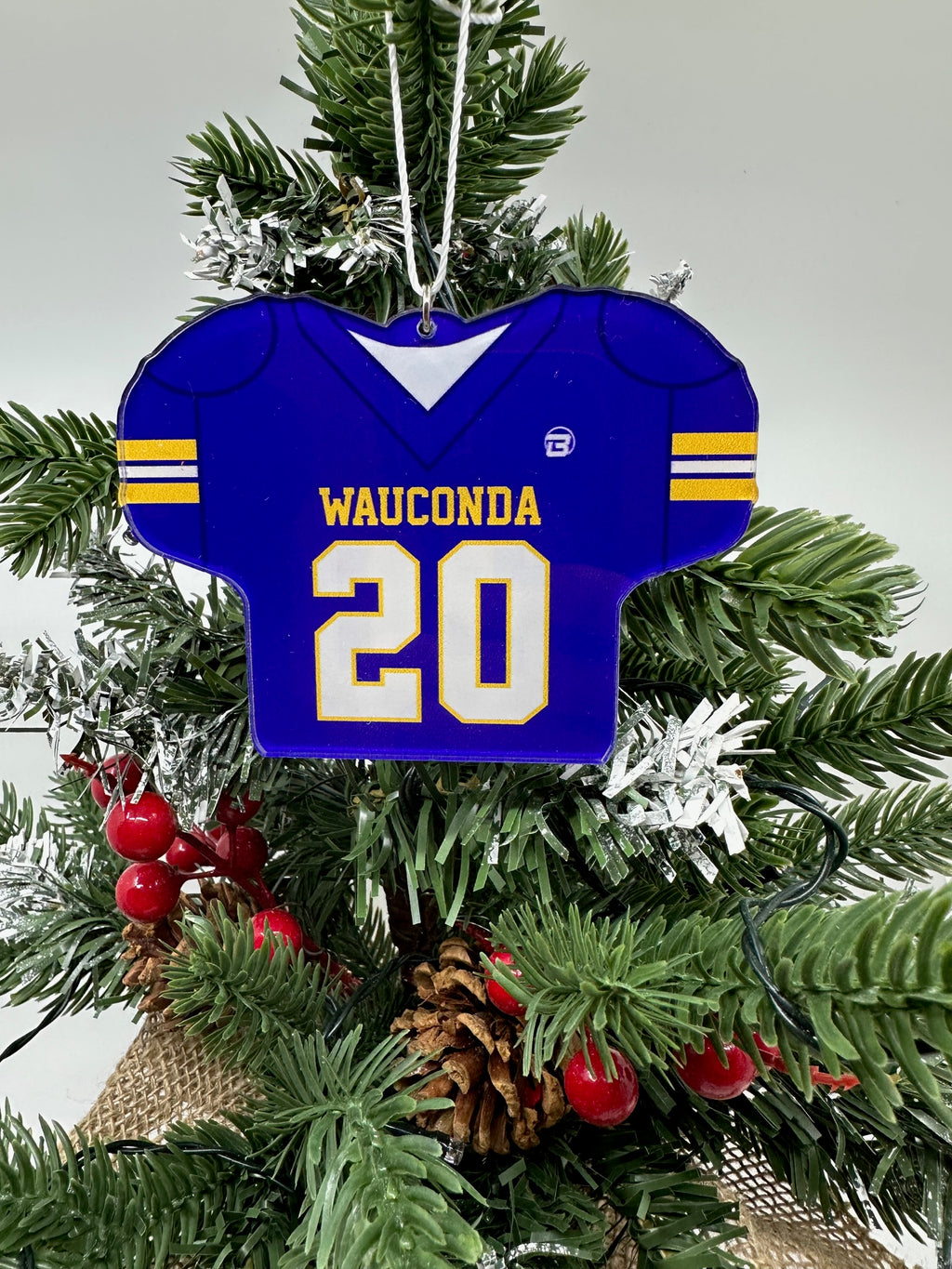 Custom Team Jersey Ornaments