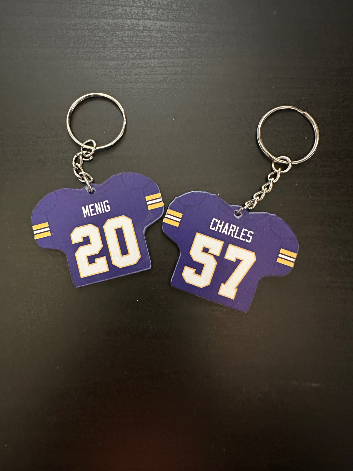 Custom Team Jersey Keychains