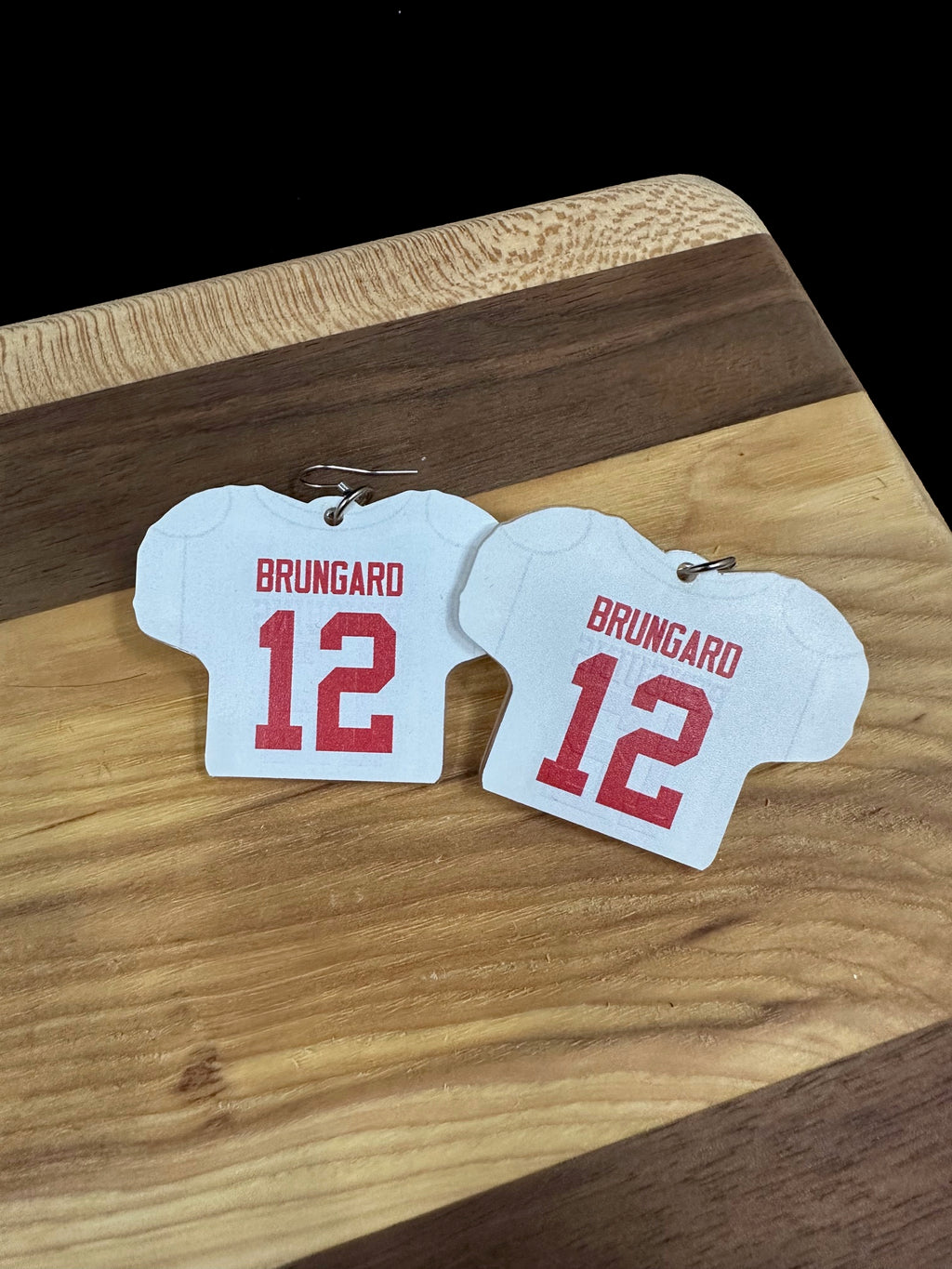 Beau Brungard Official NIL Jersey Earrings